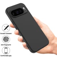 Google Pixel 10 Pro XL - Silikon Schutzhülle, schwarz – Bild 4
