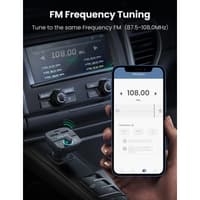 Ugreen - Trasmettitore FM Bluetooth per auto con QC/PD (CD229 / 80910), grigio/nero – Bild 3