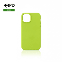 iPhone 15 - Custodia in silicone verde lime a tinta unita – Bild 1