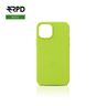 iPhone 15 - Custodia in silicone verde lime a tinta unita