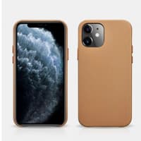 iPhone 12 Mini - iCarer - Leather Backcase Brown (RIX1205-BN) – Bild 4