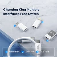 ROCK - Multifunctional storage set - USB-C PD cable (60W), SIM tray and adapter – Bild 7