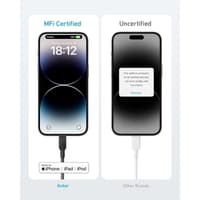 Anker 310 braided cable - USB-C to Lightning - 0.9M - Black – Bild 2