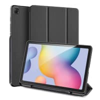 Samsung Galaxy Tab S6 Lite - Dux Ducis Domo Series, Étui à clapet relevable, Noir – Bild 1