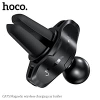 Hoco CA75 Supporto magnetico di ricarica wireless per auto, nero – Bild 3