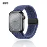 RPD Magnos Magnet Armband Nylon Geflochten für Apple Watch 38/40/41/42mm - Blau/Weiss gestreift