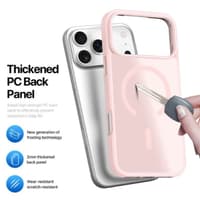 iPhone 17 Pro Max - Dux Ducis Yind Series with Magsafe in light pink (Open Ring Version) – Bild 6