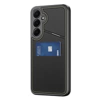Dux Ducis - A15 5G/4G - Rafi II Hülle mit Kickstand & Kartenfächern, Schwarz – Bild 1