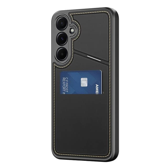 Dux Ducis - A15 5G/4G - Rafi II Hülle mit Kickstand & Kartenfächern, Schwarz