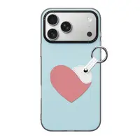 iPhone 17 Pro - Dux Ducis Luvy Series, Love Edition, bleu ciel – Bild 2