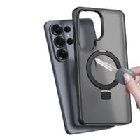 Samsung Galaxy S26 Ultra - Serie Dux Ducis Yind con funzione Magsafe e stand in nero – Bild 17