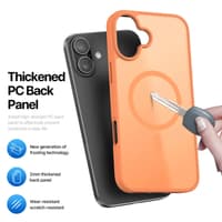 iPhone 17 - Dux Ducis Yind Series mit Magsafe in Orange – Bild 4