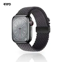 RPD Vela Cinturino Sport Nylon Intrecciato Parachute per Apple Watch 38/40/41/42mm - Grigio Pietra – Bild 1