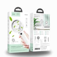 Hoco - HX20 Handventilator mit 1200mah Batterie, extra leise, weiss – Bild 1