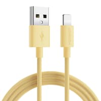 S-1030M13 - JoyRoom Colorful USB-A to Lightning Fast charging Cable Yellow 1m – Bild 1