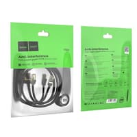 Hoco US02 Pure copper CAT6 gigabit Ethernet cable, 1 meter, black – Bild 2