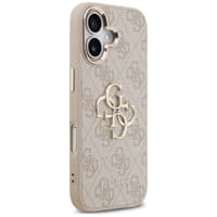 iPhone 17 - Guess Metal Logo Gold Case, Pink GUHCP17S4GMGCPI – Bild 4
