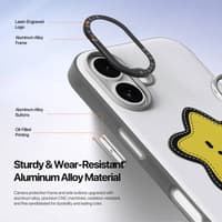 iPhone 17 - Dux Ducis - Luvy Series, Love Edition (Yellow Star), white – Bild 8