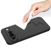 Google Pixel 9 Pro - Silikon Schutzhülle, schwarz – Bild 4