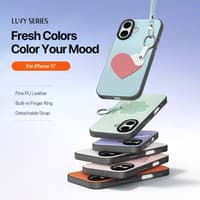 iPhone 17 - Dux Ducis Luvy Series, Love Edition, Sky Blue – Bild 4