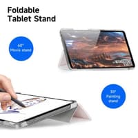 Samsung Galaxy Tab A9 8.7" - Dux Ducis Unid Series, aufstellbares Flip-Etui, rosa – Bild 4