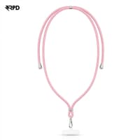 RPD cell phone chain universal nylon necklace - robust insert card - for all smartphones, pink – Bild 1