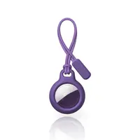 AirTag Keychain - RPD Hard Case with Lanyard, Purple – Bild 1