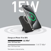 Anker A1654 P11 15W, Magsafe Kabellose Powerbank (MagGo), 10000mAh, schwarz – Bild 9