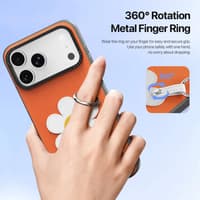 iPhone 17 Pro Max - Dux Ducis - Luvy Series, Love Edition, orange – Bild 6