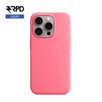 iPhone 15 - Custodia in silicone rosa, liquido (versione Magsafe) – Bild 1