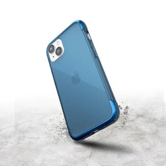 iPhone 13 Pro - Raptic/X-Doria Defense Air Clear Case blau – 2