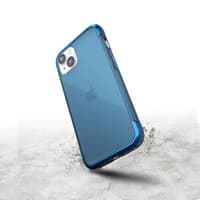 iPhone 13 Pro - Raptic/X-Doria Defense Air Clear Case blau – Bild 2