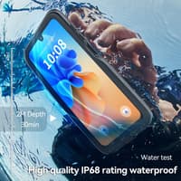 Samsung Galaxy A26 - Custodia impermeabile per esterni Redpepper IP68 SAM Series, nero – Bild 9