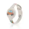 AirTag Wristband - RPD Curved Silicone Wristband (Car), Starlight