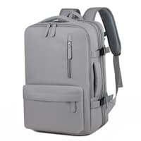 Okade - S2304 Notebook backpack - USB, water-repellent, business and travel, up to 17.3 inch, gray – Bild 2