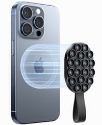 Joyroom - Support magnétique à ventouse pour téléphone portable, noir (JR-ZS393-S) – Bild 1