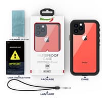 iPhone 11 Pro Max - Redpepper IP68 Dot Series Wasserdichtes Outdoor Case, schwarz – Bild 6