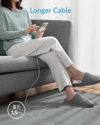 Anker - PowerWave Select Magnetic Pad - Chargeur sans fil Qi 7.5W, blanc – Bild 4