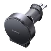 Mcdodo - Qi car charger, with disposable USB-C cable, 15 W, black – Bild 3