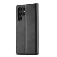 Samsung Galaxy S10 - LC.IMEEKE Wallet Etui mit 3 Kartenfächern & Magnetverschluss, schwarz – Bild 3
