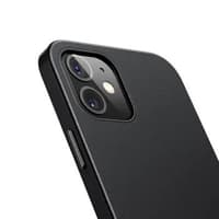 iPhone 12 Mini - Baseus leatherette case, black – Bild 5