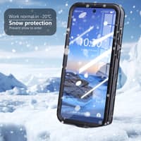 Samsung Galaxy A37 - Redpepper IP68 Mars Series Wasserdichtes Outdoor Case mit Magsafe, schwarz – Bild 1
