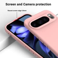 Google Pixel 10 Pro XL - Silikon Schutzhülle, Rosa – Bild 6