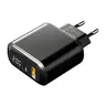 Mcdodo - Digital Display Fast Charger Pro (1x USB-C and 1x USB-A), 20W, Schwarz