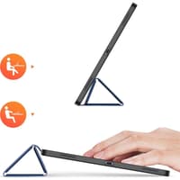 Samsung Galaxy Tab S11 Ultra - Dux Ducis Domo Series, étui à rabat relevable, bleu – Bild 5