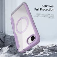 iPhone 16e/17e - Dux Ducis Skin X Series Magsafe Violet – Bild 3