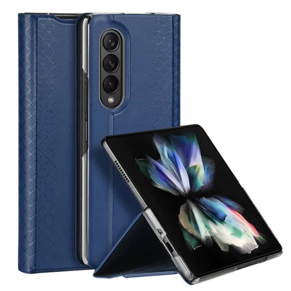 Samsung Galaxy Z Fold 3 5G - Dux Ducis Bril Series blau