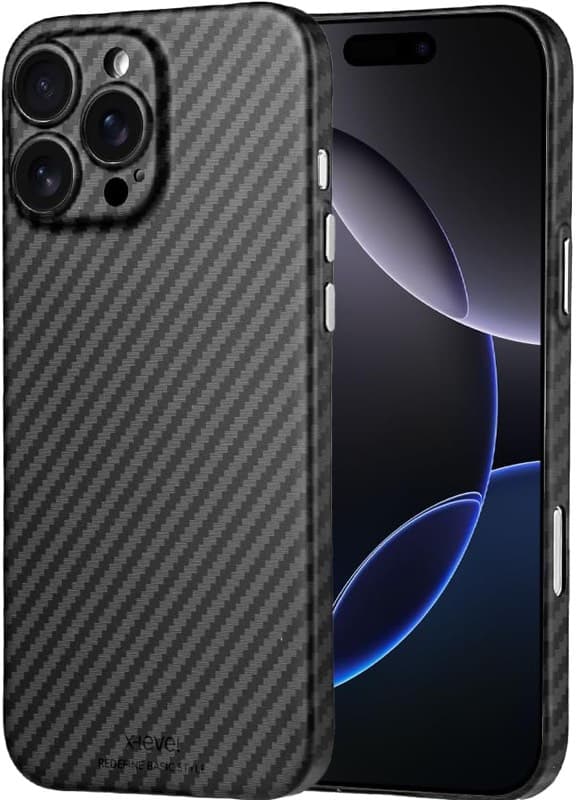 iPhone 16 Pro - Fondello in nanofibra di carbonio di livello X – 2