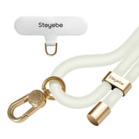 DUX - PL-I Premium silicone lanyard cell phone chain, white – Bild 7