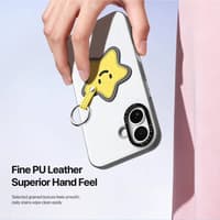 iPhone 17 - Dux Ducis - Luvy Series, Love Edition (Yellow Star), white – Bild 10